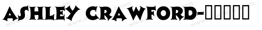 Ashley Crawford字体转换